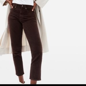 The Cheeky Straight Corduroy Pant